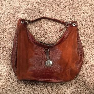 Junior drake suede to snakeskin rust